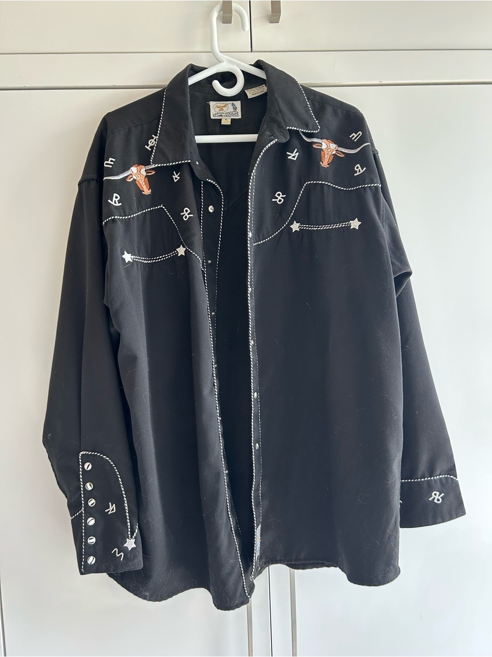 Men’s western long sleeve shirt xl
